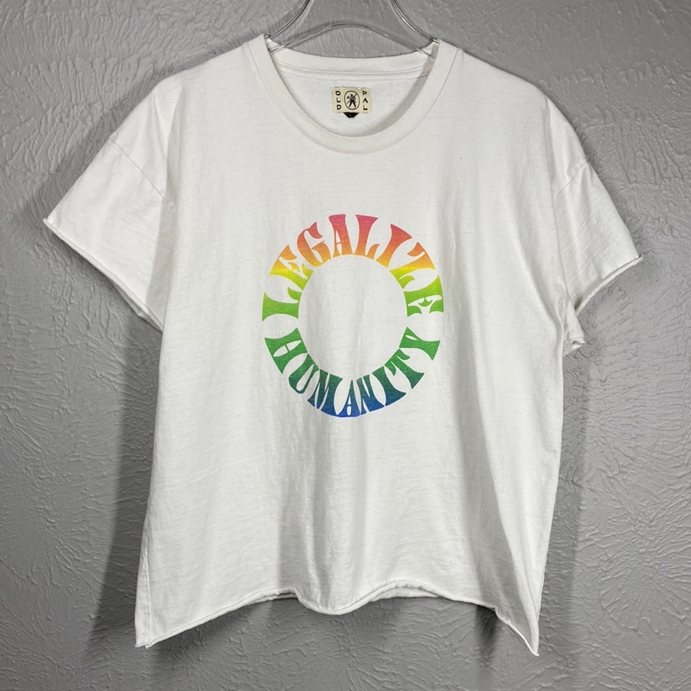 Vintage Old Pal Legalize Humanity T-Shirt Men's Size Large